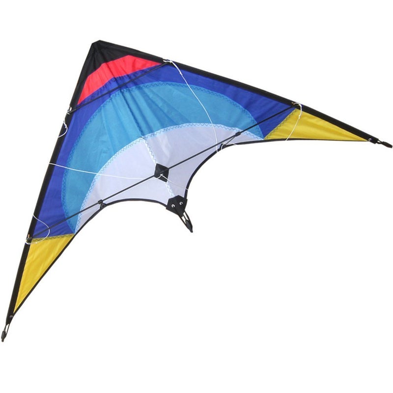 Hengda KITE-48 Inch Dual Line Stunt Kite for Kids and Adults, Outdoor Sports,Beach and Fun Sport Kite,Handle,Line,and Bag Included - Image 1